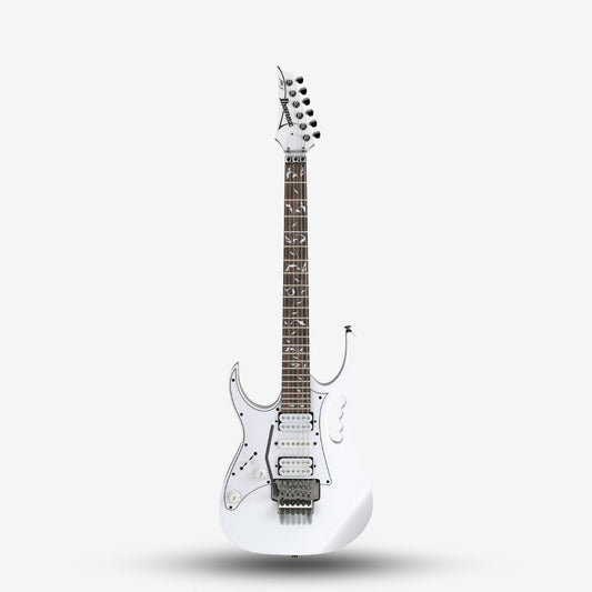 Ibanez Steve Vai's Signature Monkey Grip JEMJR Left-Handed Electric Guitar, White - IBAJEMJRL WH