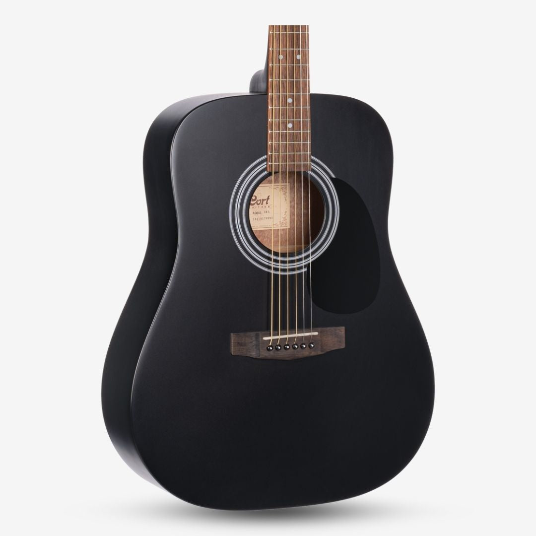 CORT AD810 41 inch Acoustic Guitar with Bag, Black – GUITARLICIOUS