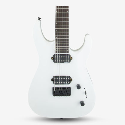 Jackson Dinky JS32-7 DKA Double Humbucker Electric Guitar, Amaranth FB - Snow White ( JS32 7 Strings )