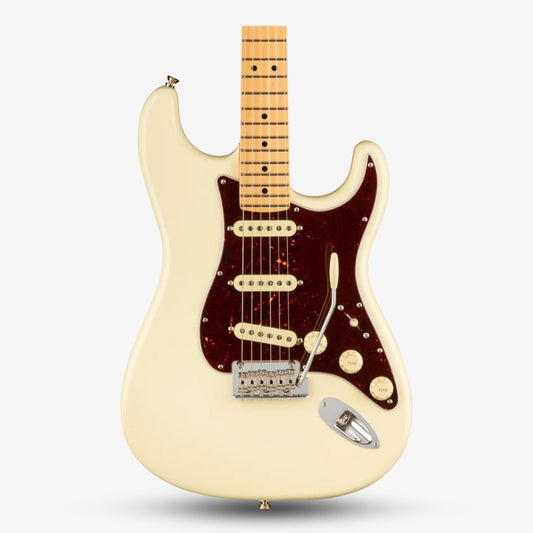 Fender American Professional II Stratocaster Electric Guitar, Maple FB - Olympic White