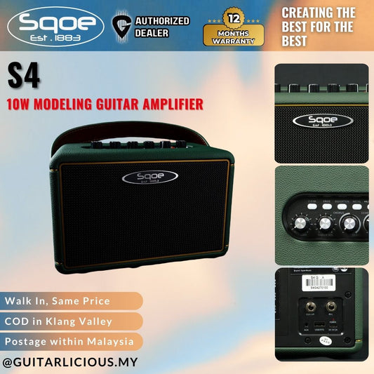 Sqoe S4 10watt Modelling Amplifier (with Apps Control) / SQOE-S4 / S-4