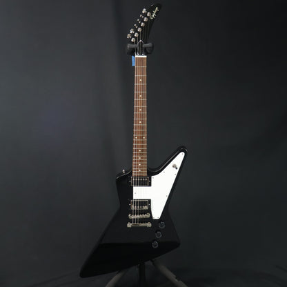 Epiphone Explorer with Double Humbucker Electric Guitar - Ebony