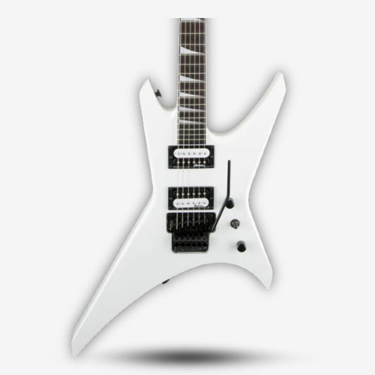 Jackson JS Series Warrior JS32 Electric Guitar, Amaranth FB - Snow White