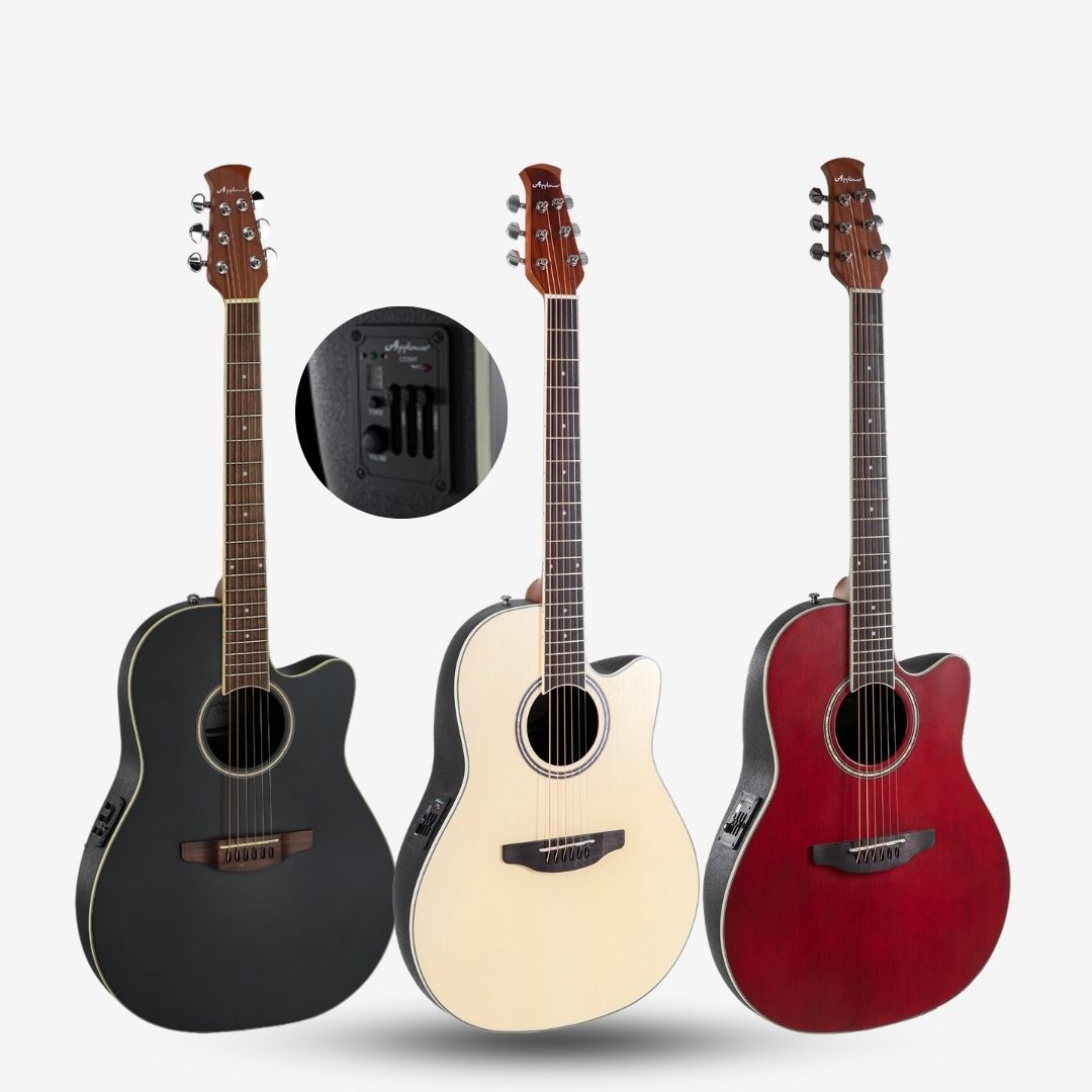 Ovation Applause E-Acoustic Guitar CS Mid Cutaway - AB24-5S
