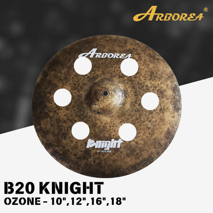 Arborea Cymbals B20 Knight Series Cymbal Set / Hi-Hat , Splash , Crash, Ride, Stacker , China