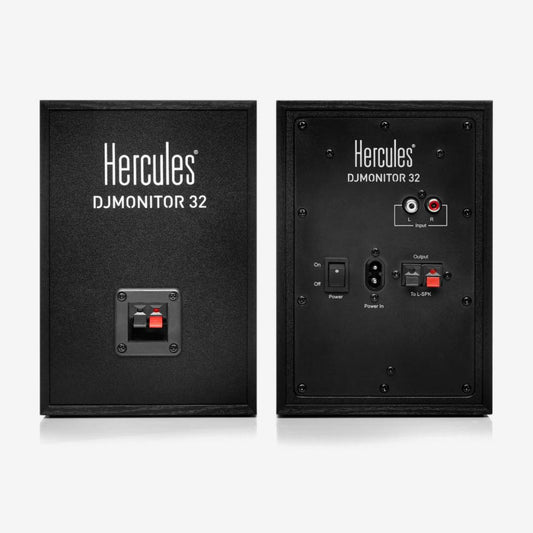 Hercules DJ DJMonitor 32 Active DJ Studio Monitors - Pair ( DJMonitor-32 )