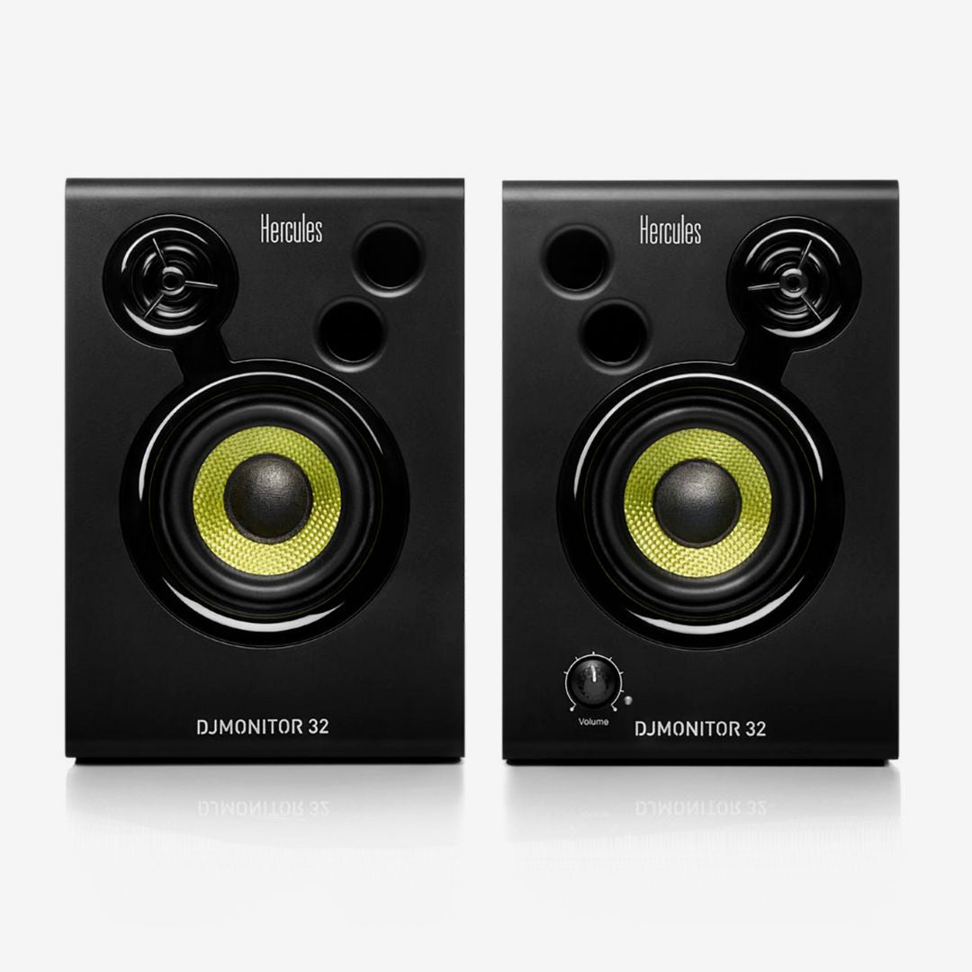 Dj Computer Monitor Hercules DJ DJMonitor 32 Active DJ Studio Monitors, Pair – GUITARLICIOUS