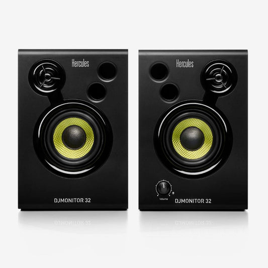 Hercules DJ DJMonitor 32 Active DJ Studio Monitors - Pair ( DJMonitor-32 )