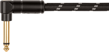 Fender Deluxe Coil Guitar Cable, Black Tweed, 30ft
