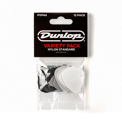 Jim Dunlop PVP44 Nylon Variety Pack Guitar Picks (12 pcs/pack)
