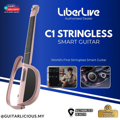 LiberLive C1 Stringless Smart Guitar - Pink