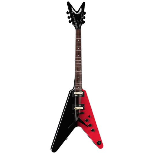 Dean V 79 Electric Guitar - Red Black Fade