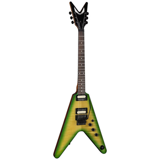 Dean V 79 Flame Top Electric Guitar - Duncans Slime