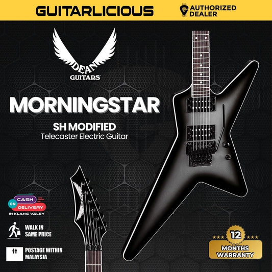 Dean Morningstar Classic Floyd Electric Guitar – Silverburst