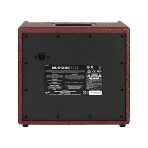 Fender FSR Mustang LT25 Guitar Combo Amplifier - Wine Red ( Mustang LT25 / LT25 / LT-25 )
