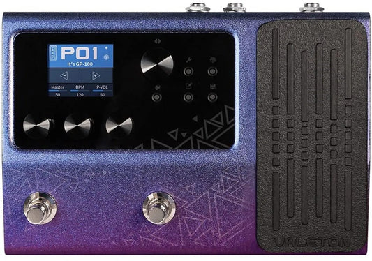 Valeton GP-100 VT Multi-Effects Processor - Purple ( GP-100/GP100 )