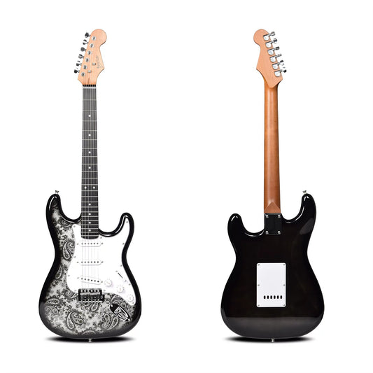 Deviser Smart Electric Guitar Stratocaster with Build in Effect and Bluetooth -Batik Black ( L-G1 / L-G3 )