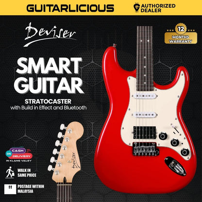 Deviser Smart Electric Guitar Stratocaster with Build in Effect and Bluetooth -( LG2 / L-G2 )