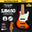 SQOE SJB650 5-Strings Jazz Bass Guitar, Roasted Maple Neck & Fretboard ( SQ-SJB650 / SJB-650 / SJB 650 )