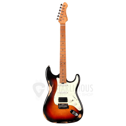 SQOE SEST960 HSS Roasted Maple Relic Series Electric Guitar ( SEST / SEST-960 / ST 960 )