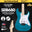 SQOE SEIB680 HSS with Flame Maple Top Electric Guitar ( Humbucker / SEIB 680/ SEIB - 680 )