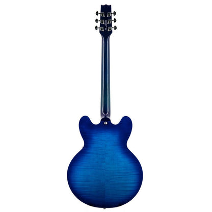 Heritage Ascent+ Collection H-535 Electric Guitar, Royal Blue Burst