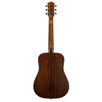 Harmony Foundation Series Terra Petite Dreadnought Acoustic Guitar w/Bag- Natural Satin