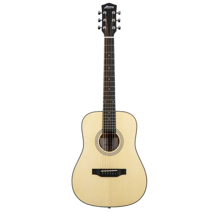 Harmony Foundation Series e-Terra Petite Dreadnought Acoustic Guitar w/Bag - Natural Satin