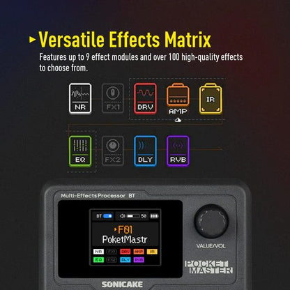 Sonicake Pocket Master Multi-Effects Processor - (  QME-10 / QME 10 )