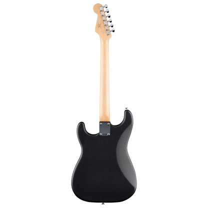 Squier Debut Series Stratocaster HT HSS Electric Guitar, Laurel FB - Black