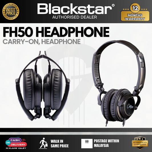 Blackstar Carry-on FH50 Headphones - ( FH 50 / FH50 )