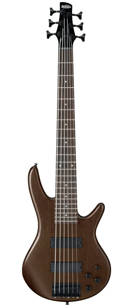 Ibanez GSR206B-WNF 6-String Electric Bass Guitar, Walnut Flat ( GSR206B / GSR 206B )