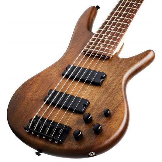 Ibanez GSR206B-WNF 6-String Electric Bass Guitar, Walnut Flat ( GSR206B / GSR 206B )