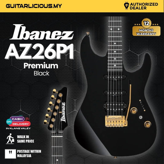 Ibanez Premium AZ26P1 Electric Guitar - Black