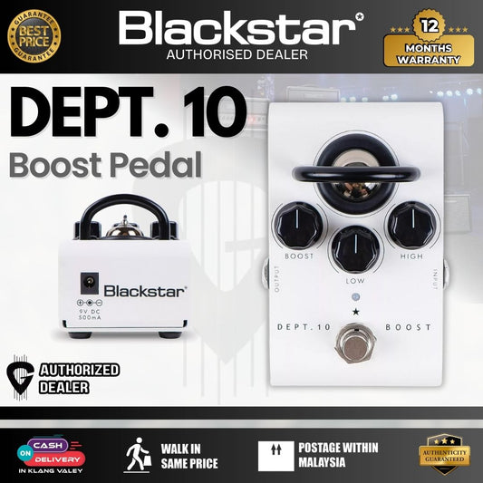 BLACKSTAR Dept. 10 Boost Pedal (BSDEPT10)