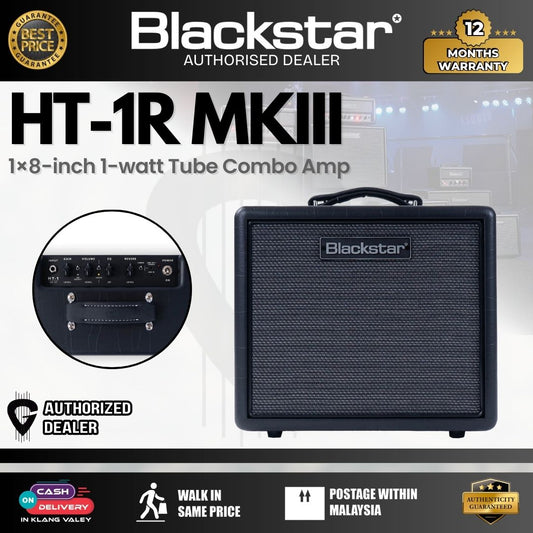 Blackstar HT-1R MkIII 1×8-inch 1-watt Tube Combo Amp ( HT1RMKIII )