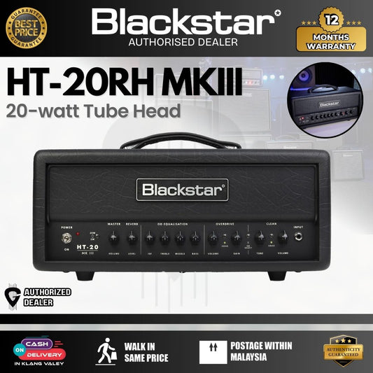 Blackstar HT-20RH MkIII 20-watt Tube Head (HT20RH-MKIII)