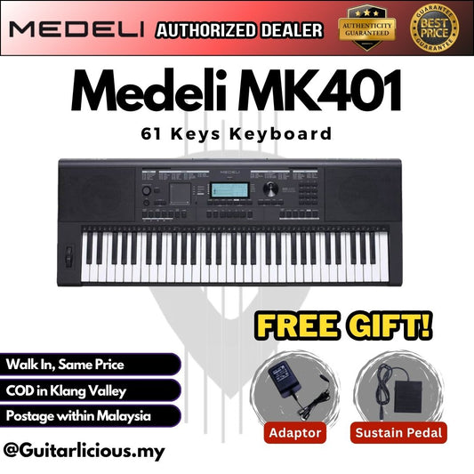 Medeli MK401 61 Keys Keyboard ( MK401 / MK-401 )