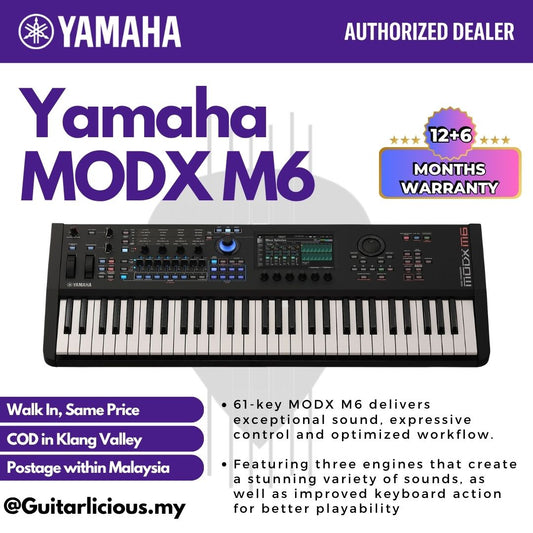 Yamaha MODX M6 61-key Performance Synthesizer ( MODX M6 / M6 / MOD-M6 )