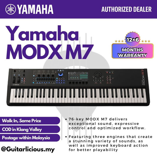 Yamaha MODX M7 76-key Performance Synthesizer ( MODX M7 / M7 / MOD-M7 )
