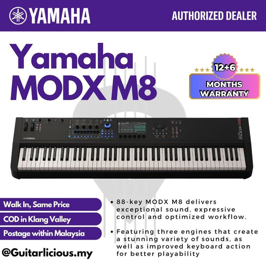 Yamaha MODX M8 88-key Performance Synthesizer ( MODX M8 / M8 / MOD-M8 )