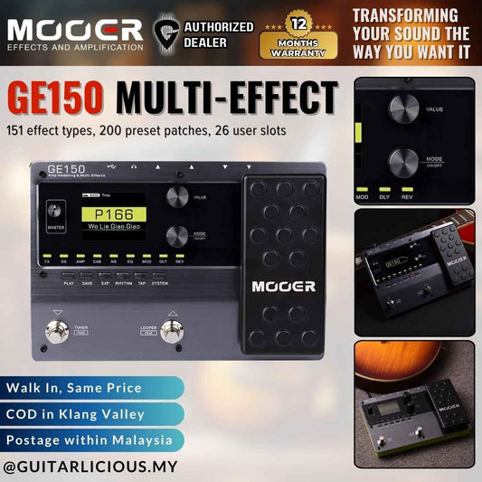 Mooer GE150 Multi Effects Processor - GE150