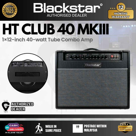 Blackstar HT Club 40 MkIII 1×12-inch 40-watt Tube Combo Amp