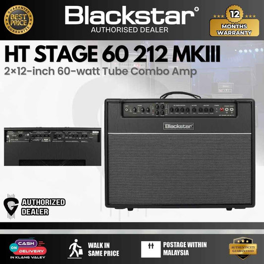 Blackstar HT Stage 60 212 MkIII 2×12-inch 60-watt Tube Combo Amp