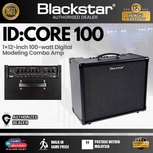 Blackstar ID:Core 100 – 1×12-inch 100-watt Digital Modeling Combo Amp