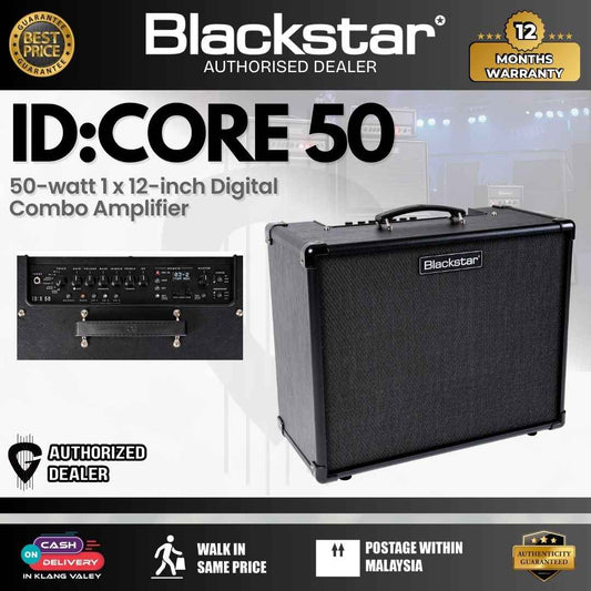 Blackstar ID:Core 50 – 1×12-inch 50-watt Digital Modeling Combo Amp
