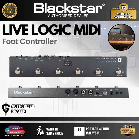 Blackstar Live Logic MIDI Foot Controller