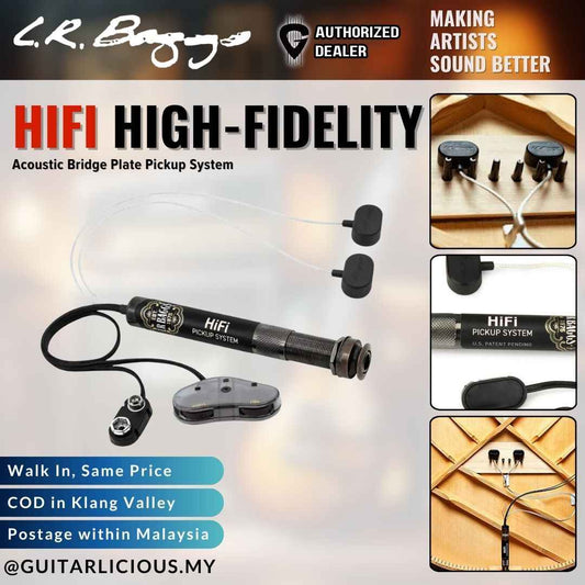 LR Baggs HiFi High-Fidelity Acoustic Bridge Plate Pickup System