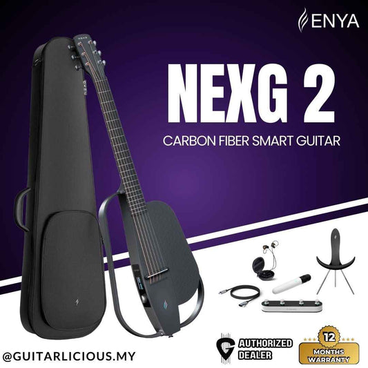 Enya NEXG2 Carbon Fiber Smart Guitar Package Deluxe - Black