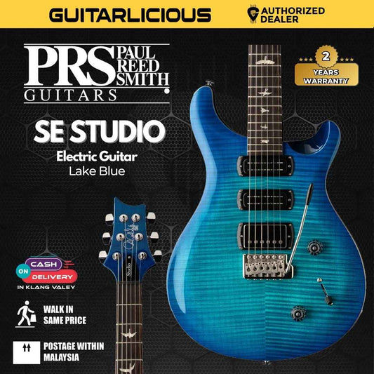 PRS SE Studio Electric Guitar, Lake Blue